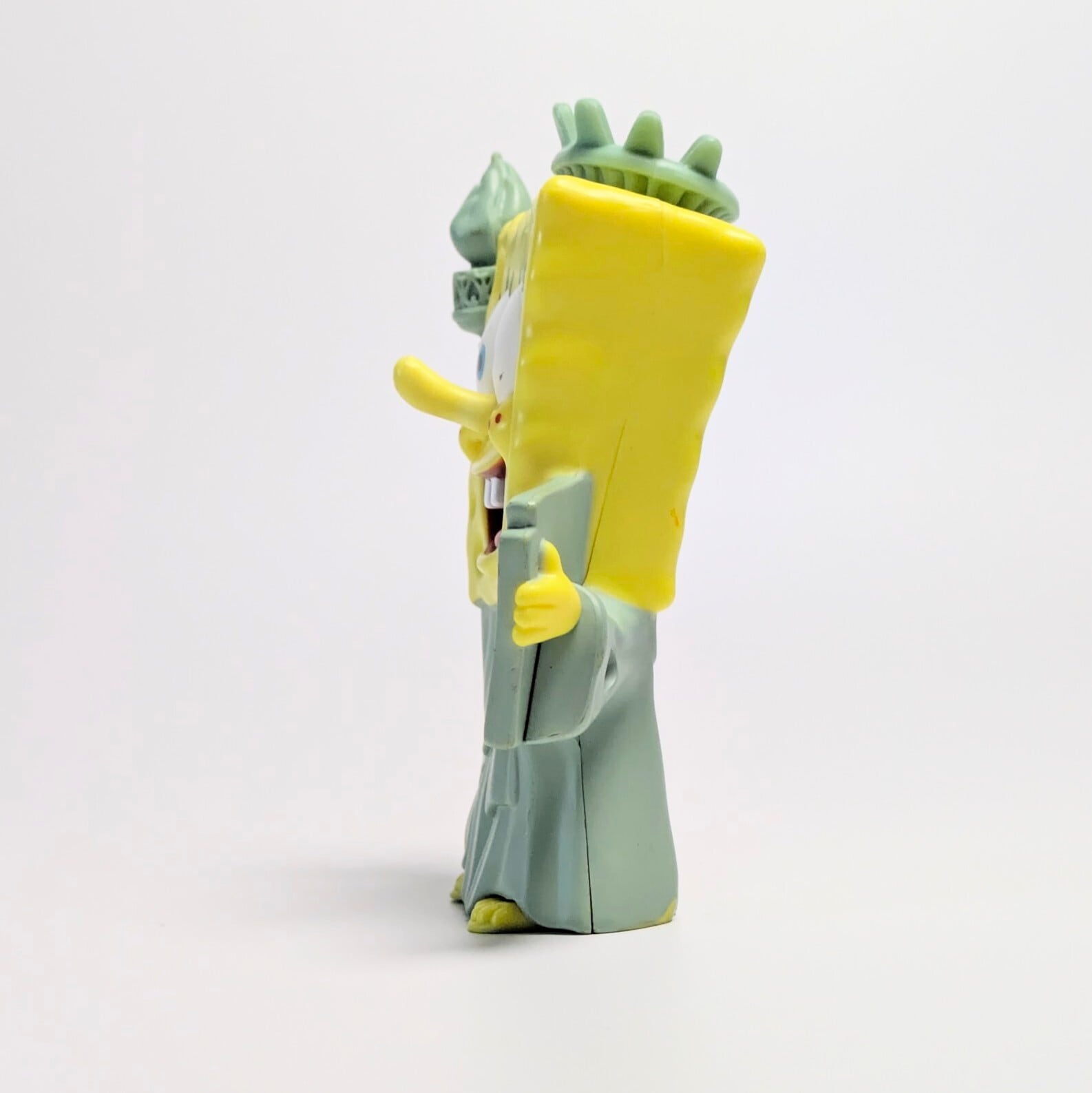 ☆ VINTAGE2005 ☆【 SpongeBob SquarePants ( スポンジボブ ) 】 BURGER KING ミールトイ 『 自由の女神 』〚アメリカン雑貨 アメトイ〛