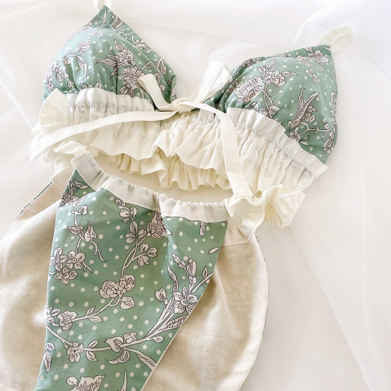 リバティタナローン 締め付けない下着 リラックスブラジャー＆ふんどし