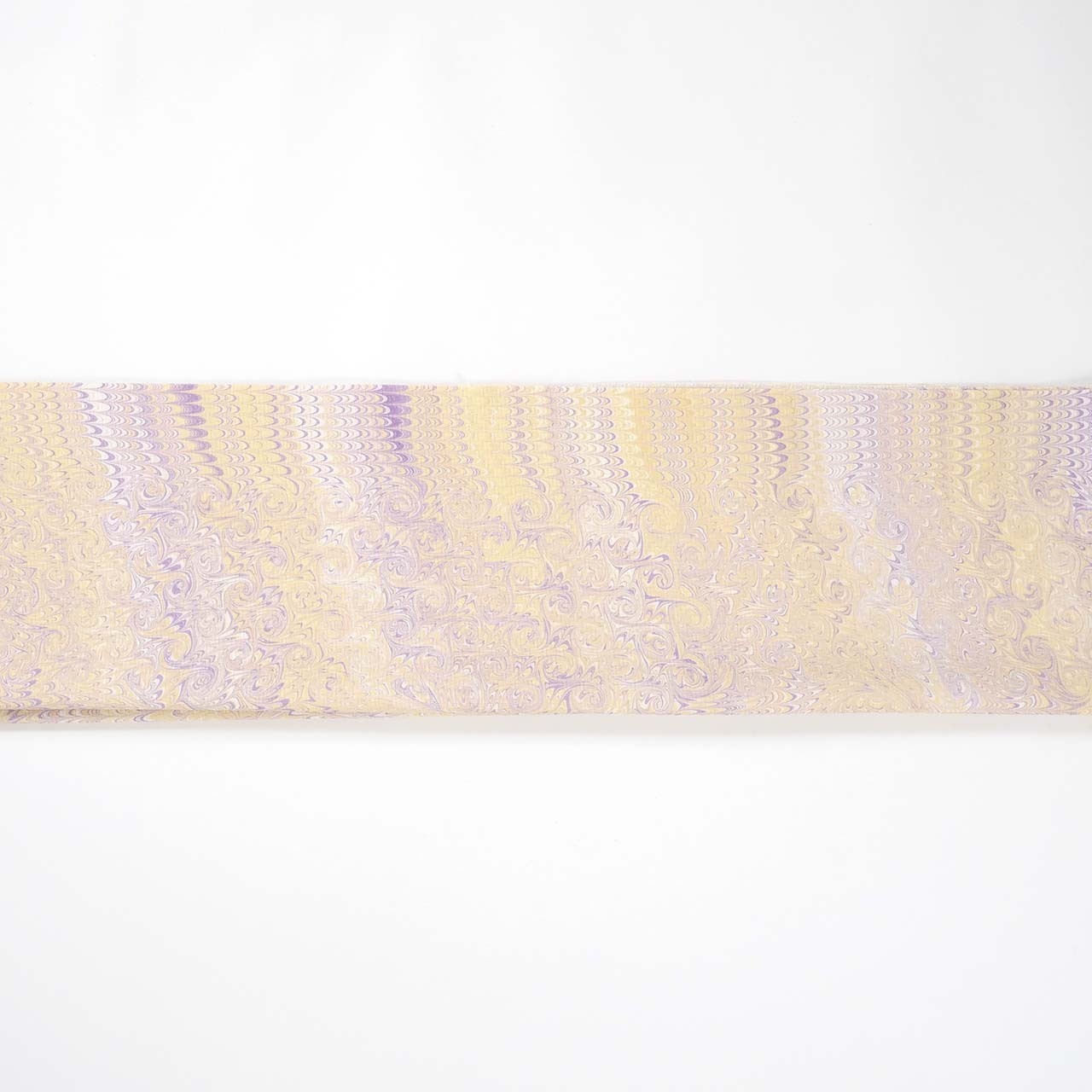 suminagashi リバーシブル半巾帯 〈flower shower〉