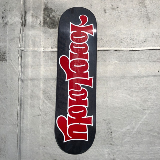 BagLady / BLACK ‘THROW UP’ LOGO BOARD / 8.25x31.8inch (20.955x80.772cm)