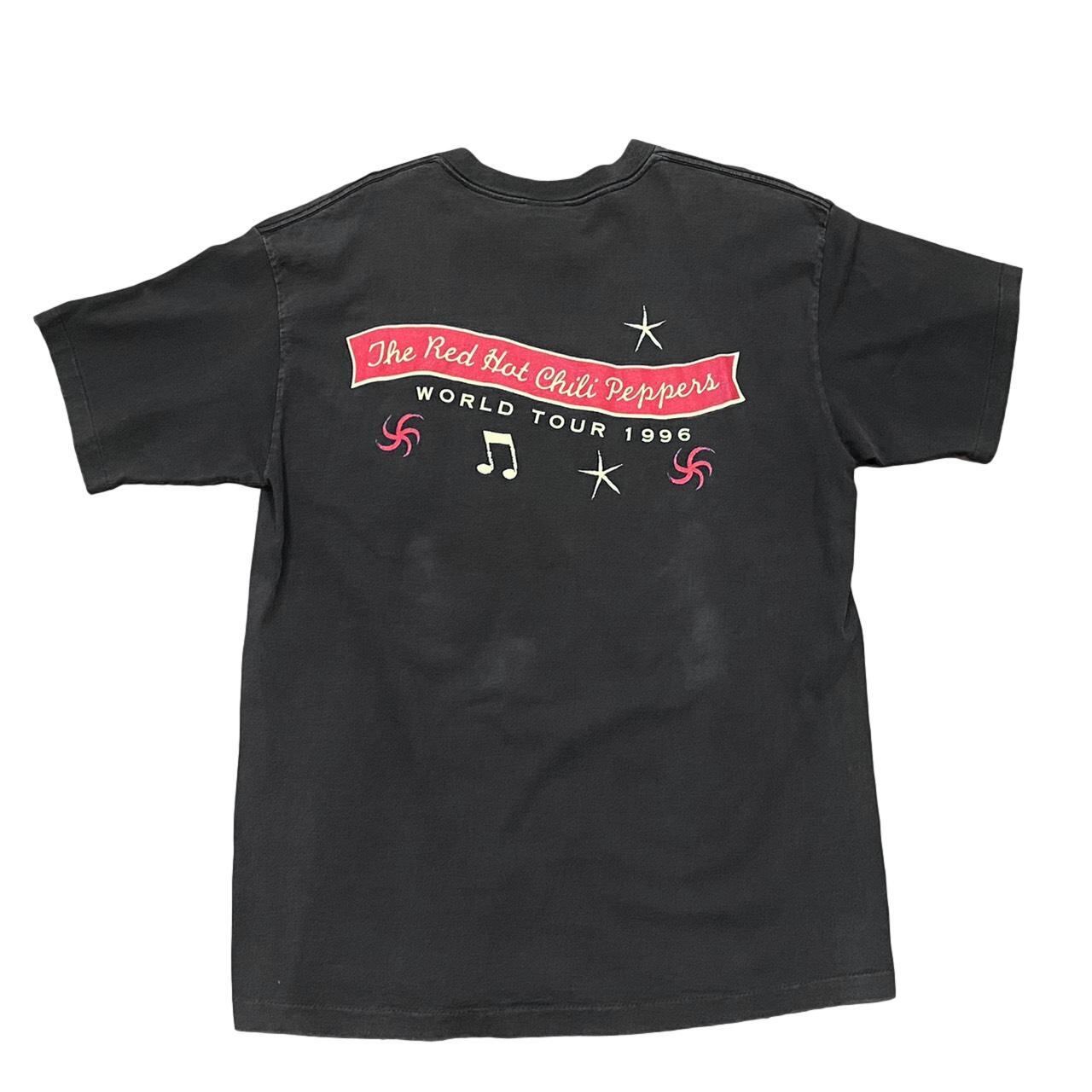 RED HOT CHILI PEPPERS 1996 WORLD TOUR TEE GIANT BY TEE JAYS XL 