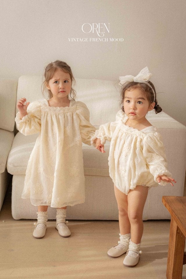即納 〗OREN オレン リッジローズ ロンパース【baby】 | Little Bloom