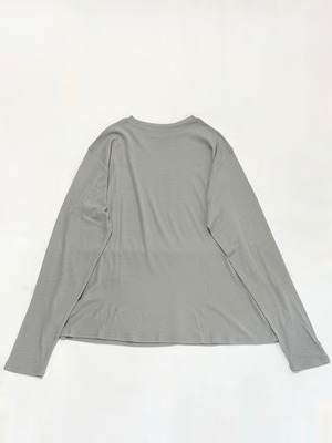 ROBE de PEAU・SUPIMA TENJIKU TERECO PULL OVER・LIGHT GRAY