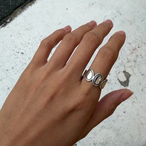 TOPANGA Jewelry　Oval pattern  ring 　オーバルパターンリング　オーバル　指輪　ギフト　Ring　Silver　