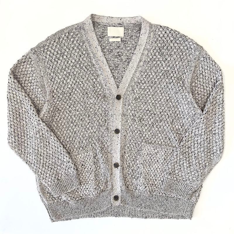 ヨーク YOKE 23SS YK23SS0496S MESH CARDIGAN メッシュ ニット