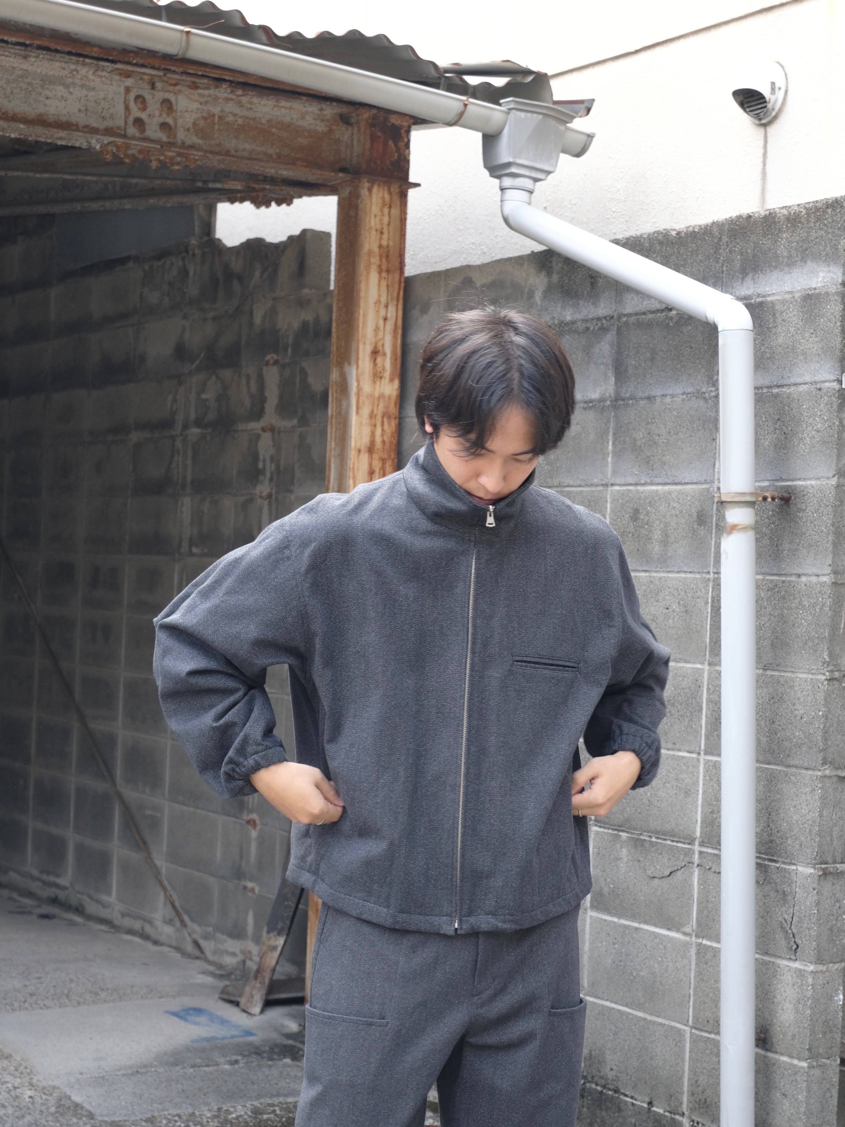 ENCOMING】 FRONT ZIP BLOUSON | THE OUR