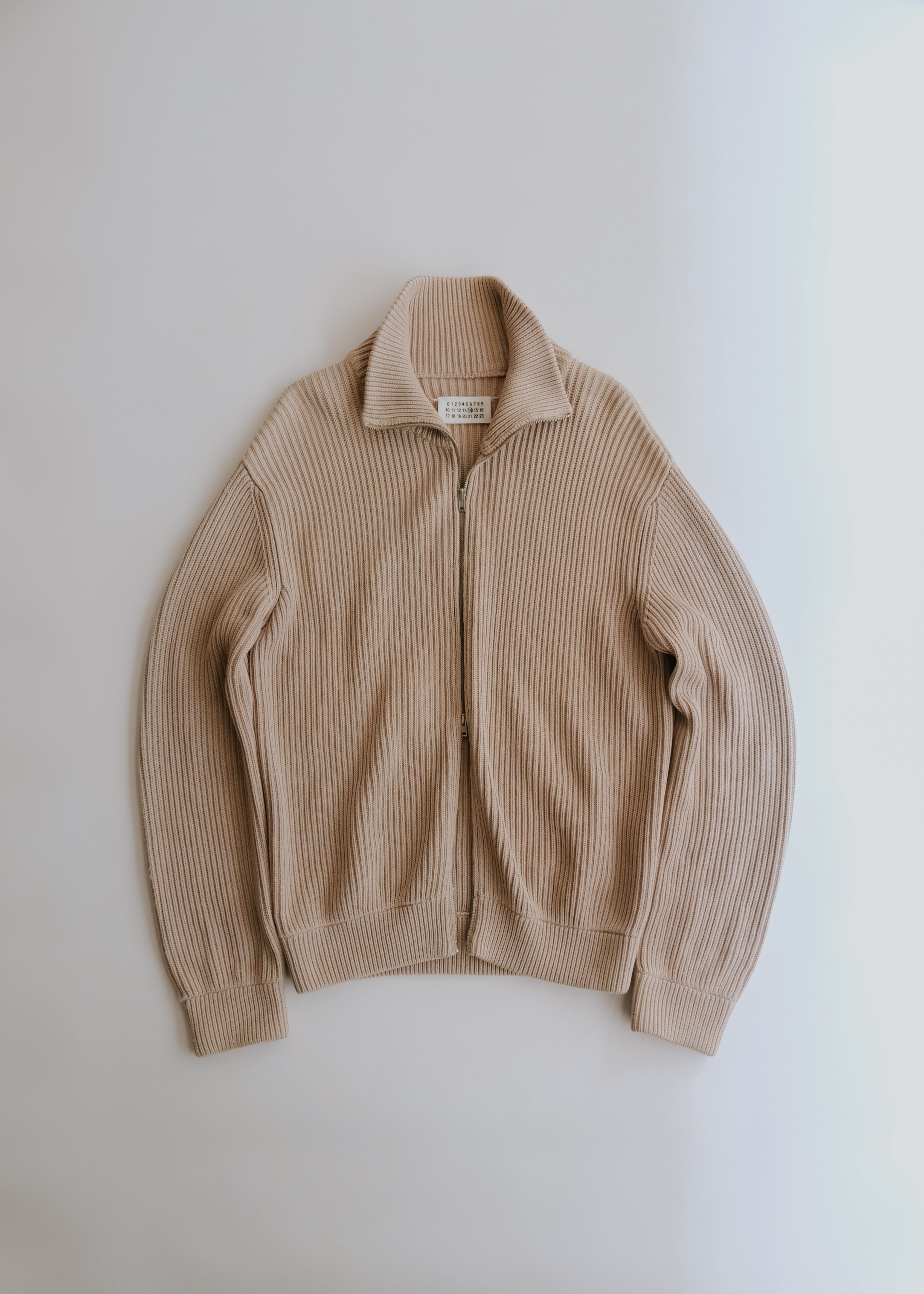 Martin Margiela 07SS double zip up drivers knit | CETTEN
