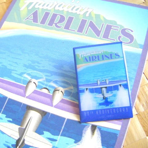 ハワイアンエアライン80周年記念ピンバッジ | &.Aloha あんど.あろは
