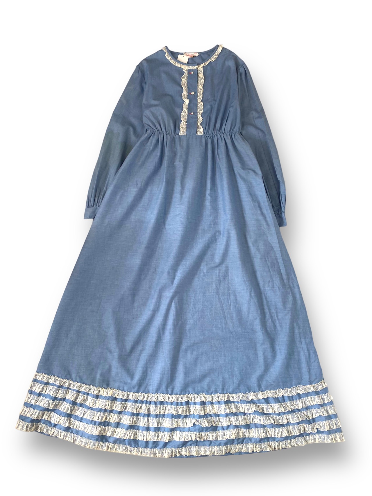 70’s Laced design vintage dress