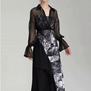 アウターウェアメッシュカーディガン　A0150