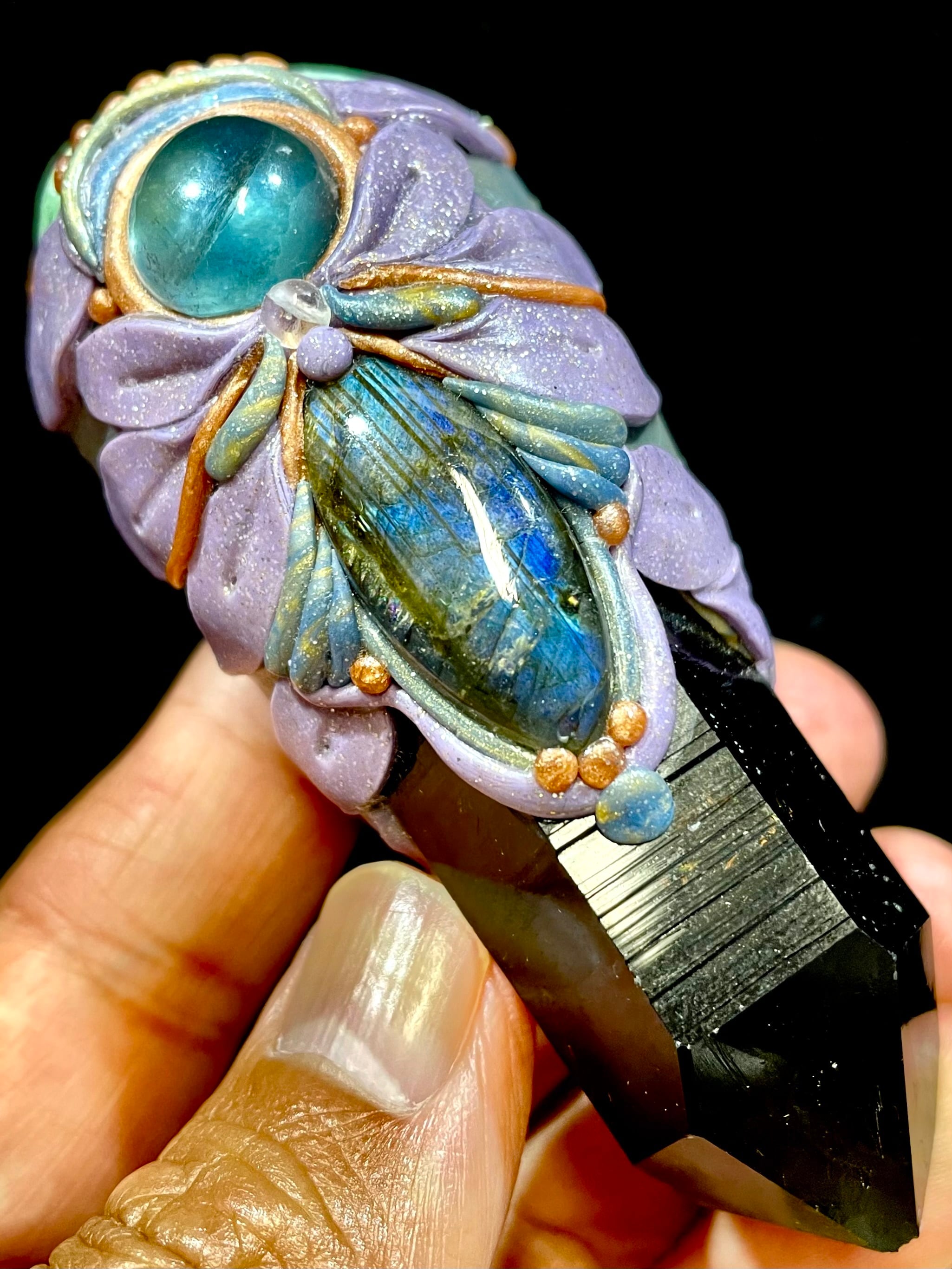 16) アート・クリスタルワンド