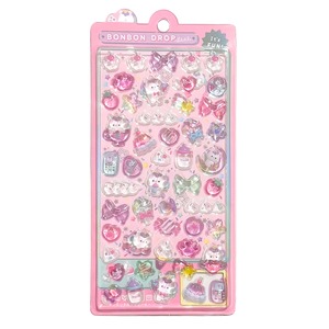 オリジナルボンボンドロップシール　ゆにこんボンボン