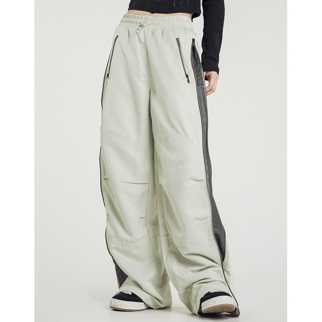 side zipper pants　サイドジッパーパンツ　J0956