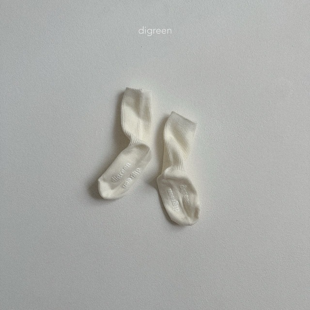 digreen26su_Olive Socks Set