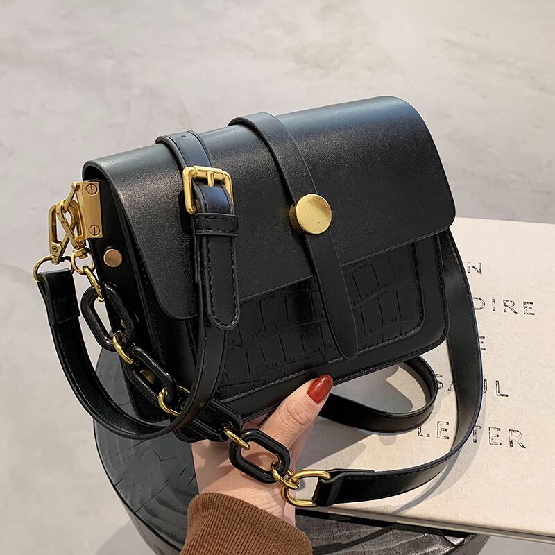 スタンダードレッドスタイル レトロ スクウェア メッセンジャーバッグ Tiancai_Wing_Bag77720319223