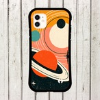 受注生産 iPhoneケース 土星風リング惑星｜スペースエイジ RFSP002A
