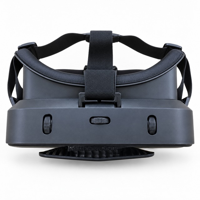 VRゴーグル VRメガネ 3D ヘッドセット ブラック スマホ 5-7インチ対応 ブルーライトカット 縦9×横17.5×厚み11cm