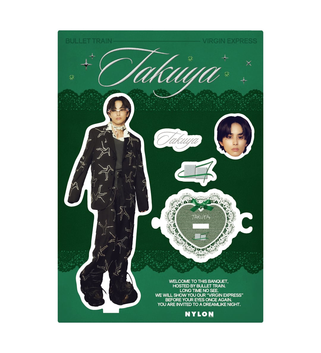 受注販売・7月上旬お届け予定】超特急／アクリルスタンド（プレート付