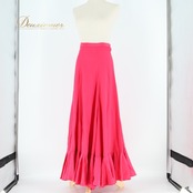 フラメンコ 衣装 ファルダ スカート ピンク系 モリーナ MOLINA 無地 ボランテ フリル ダンス パーティ ペチコート レッスン 練習 フラメンコ スカート フリルスカート ピンク フラメンコ衣装 ダンス衣装 ボランテ衣装 レッスン用 ダンスレッスン かわいい衣装 パーティ用 衣装 ダンスパーティ ステージ衣装