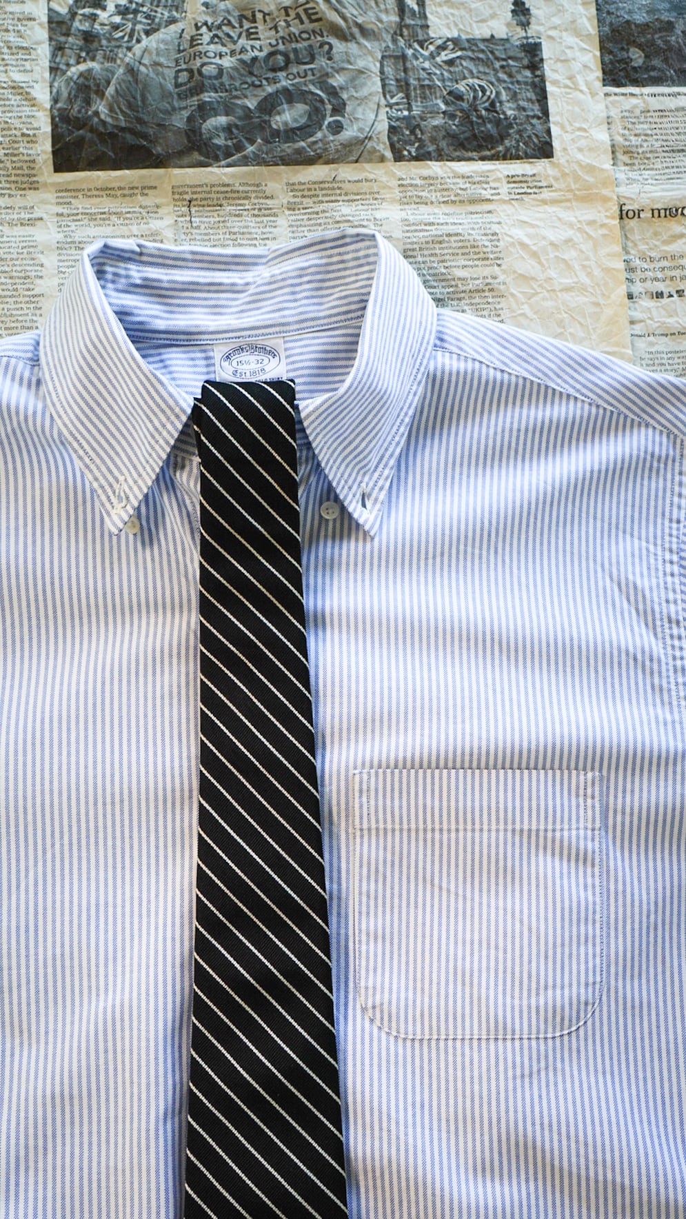 1960s】BROOKS BROTHERS ブルックスブラザーズ レップタイ 《黒タグ