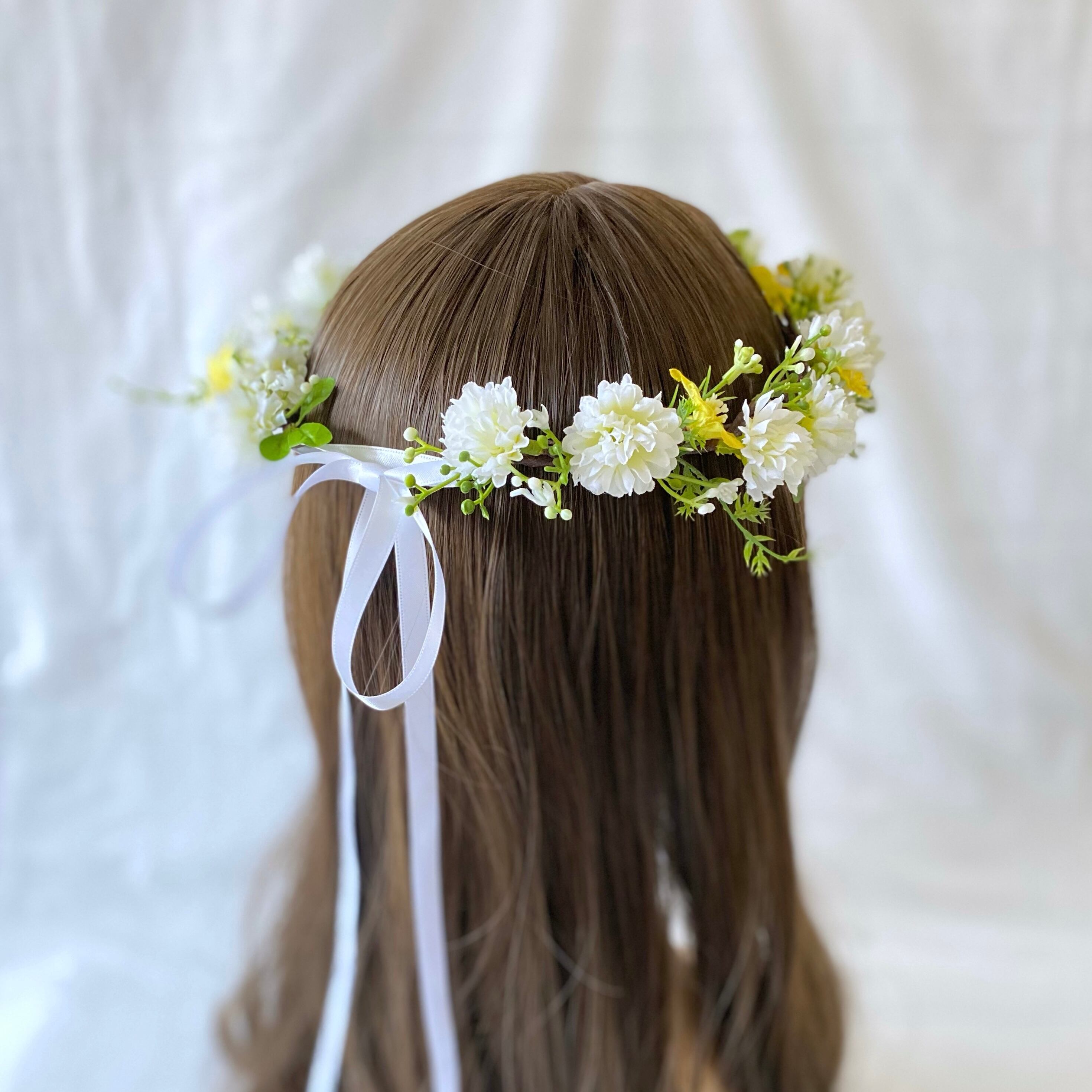 シロツメクサの花かんむり | Atelier Moco