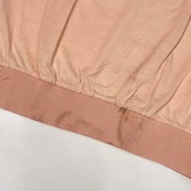 Leilian レリアン ラインストーン フレンチスリーブ ノースリーブ シャツ カットソー 13+/うすピンク レディース