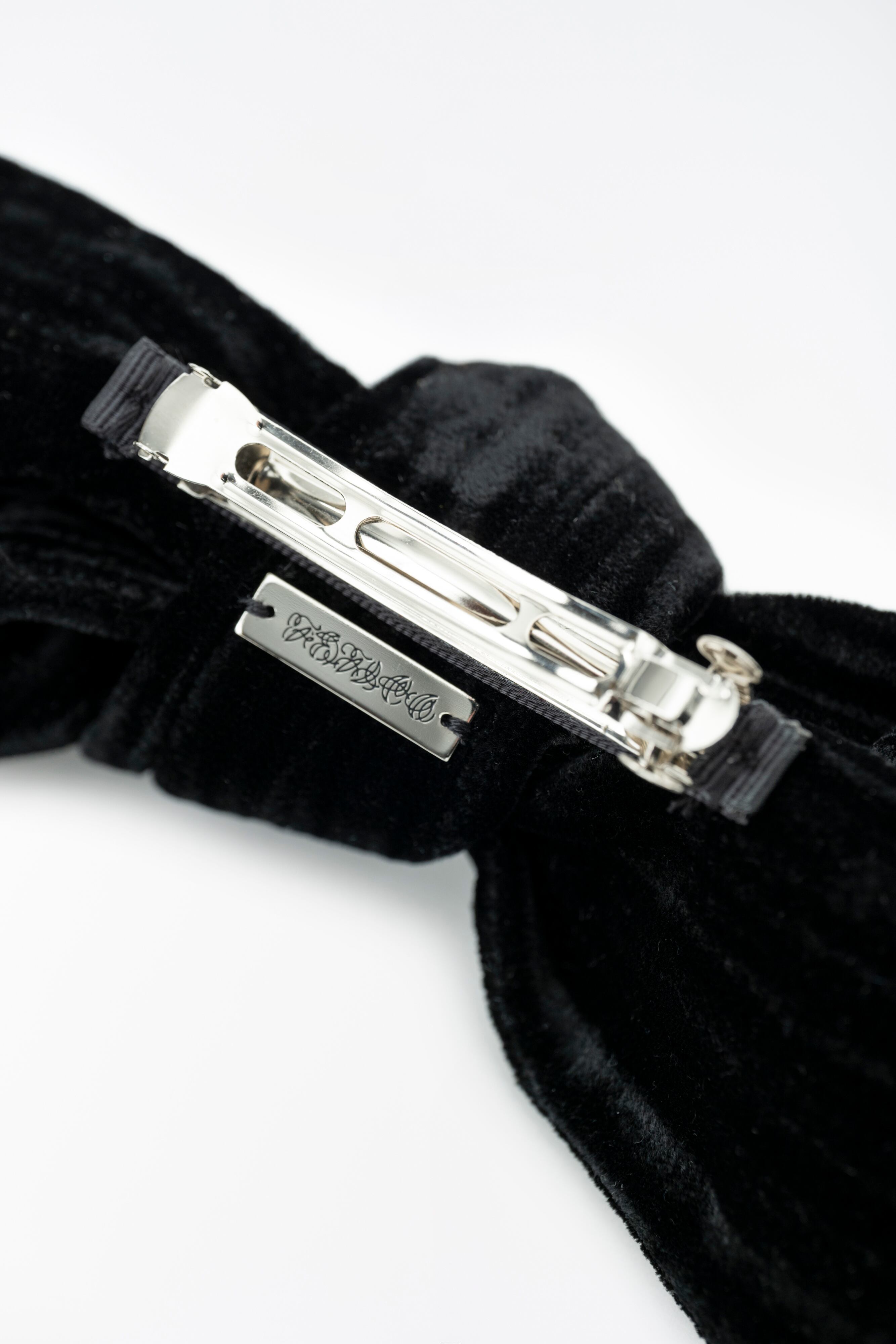 25AW】FETICO フェティコ / VELVET BOW HAIR CLIP / ヘアクリップ