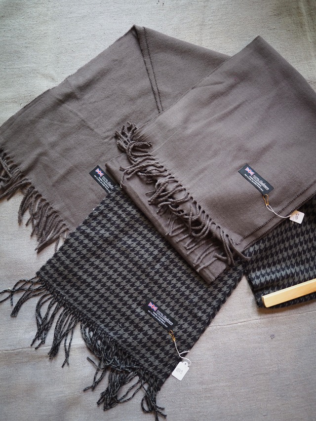 Made in Scotland 100％ Cashmere muffler