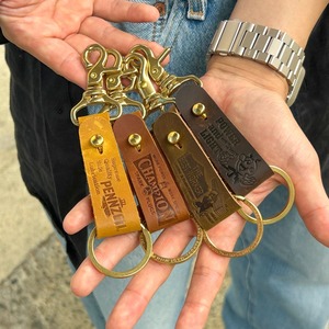 【３WAYキーリング】レザー ベルトループキーリング
