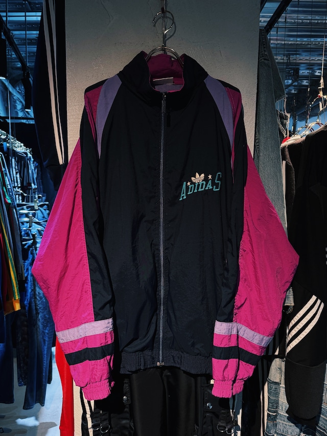 【D4C】80's vintage "adidas Originals" switching design track jacket