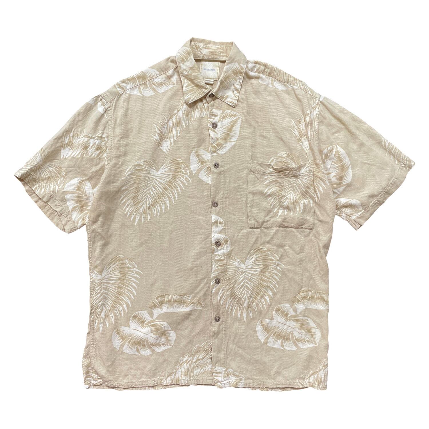 PATAGONIA - PATALOHA BANANA LEAF PATTERN HAWAIIAN ALOHA SHIRT OLD