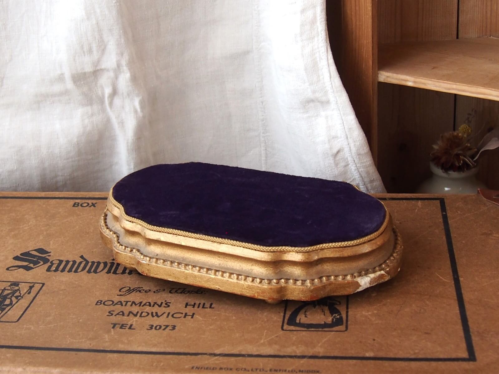 フランスアンティーク　ディスプレイ台　飾り台