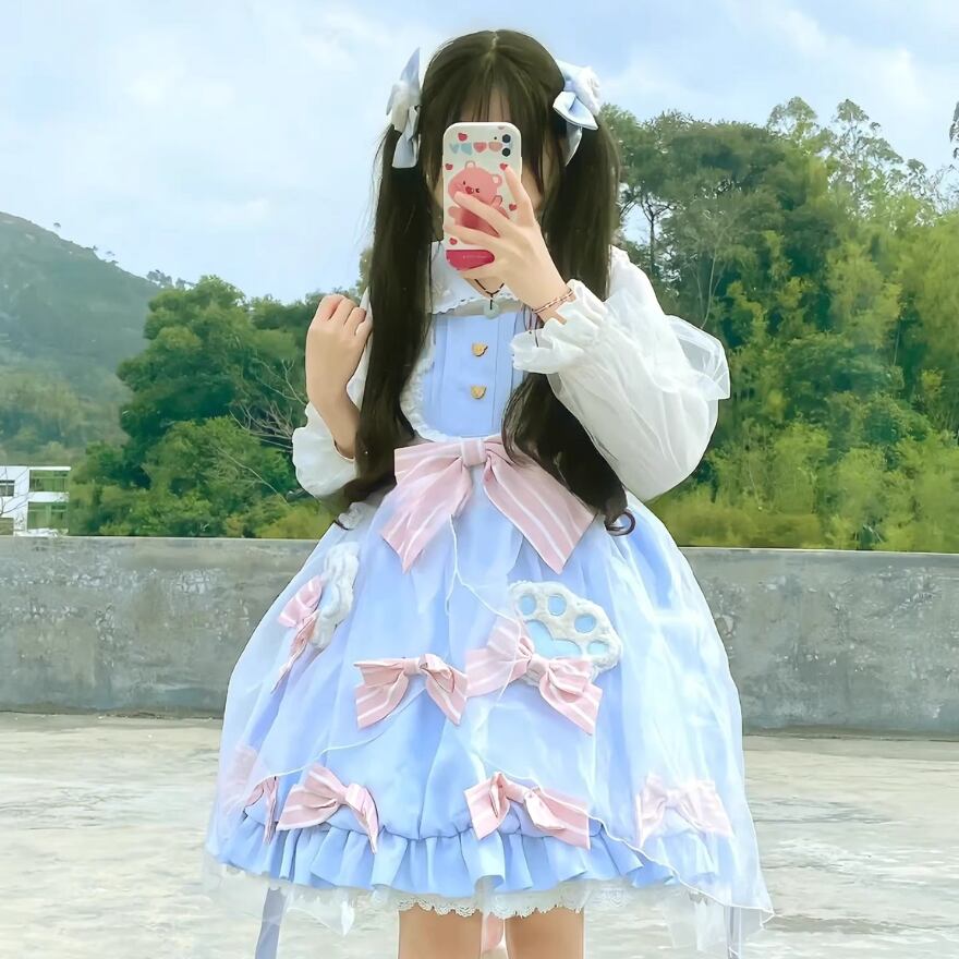 ロリータファッション通販 SEASONZ セットアップ ブラウス 半袖