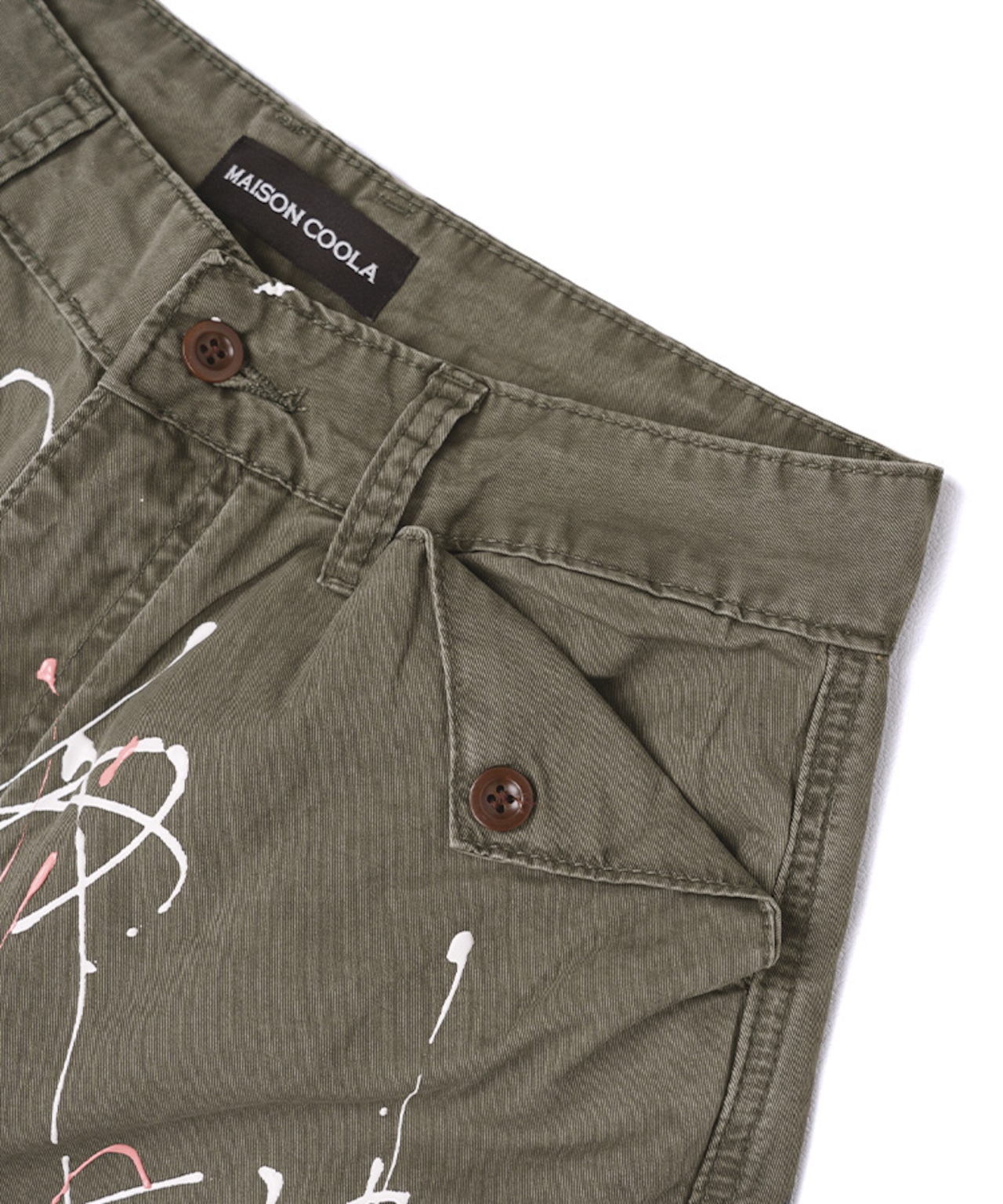 【先行販売】ペイントカーゴハーフパンツ CQ-48002