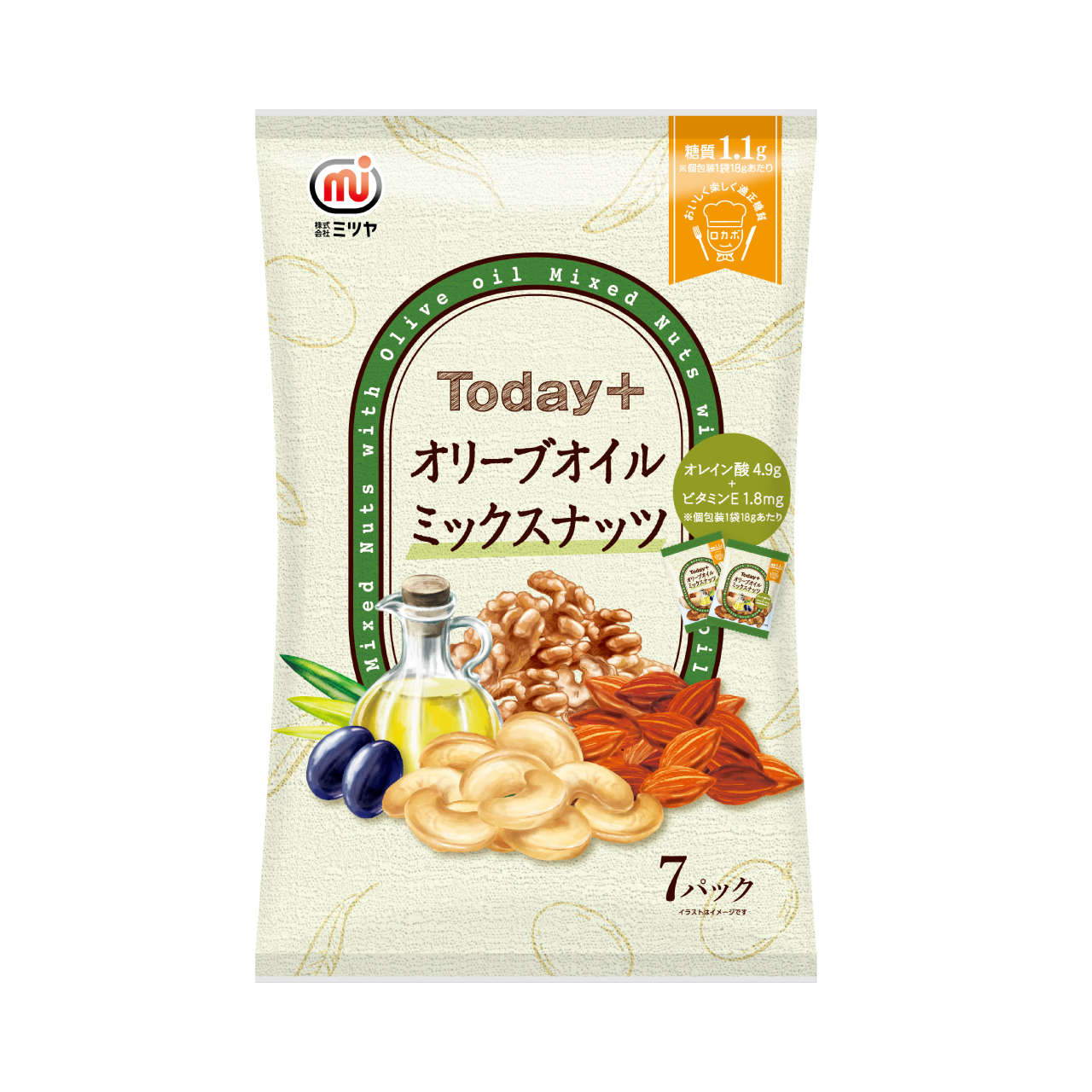 Today オリーブオイルミックスナッツ ミツヤ公式オンラインショップ