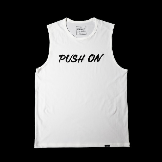 PUSH ON Sleeveless Shirt