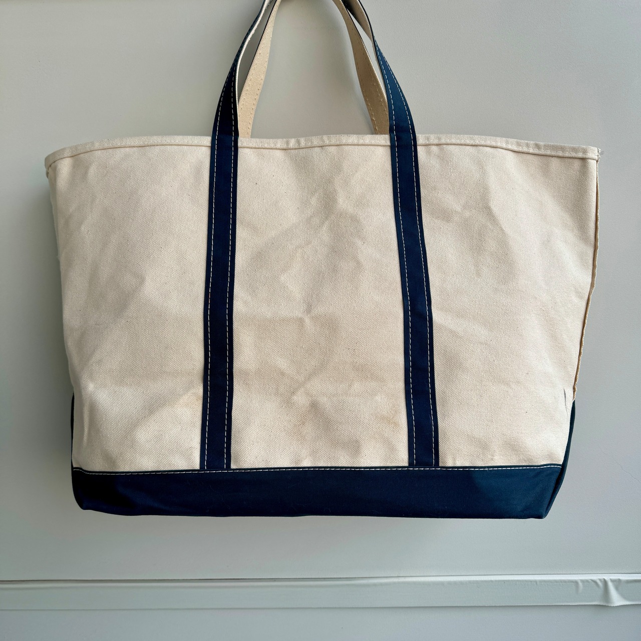 L.L.Bean ボートアンドトート XL 2色タグ 80s