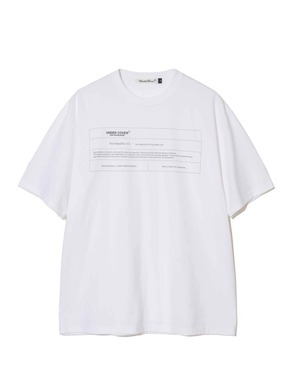 UNDERCOVER :TEE UC1F3803 C/# WHITE, BLACK SIZE 3,4,5
