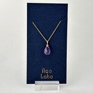 ジェムストーン アメジスト ペンダントトップ