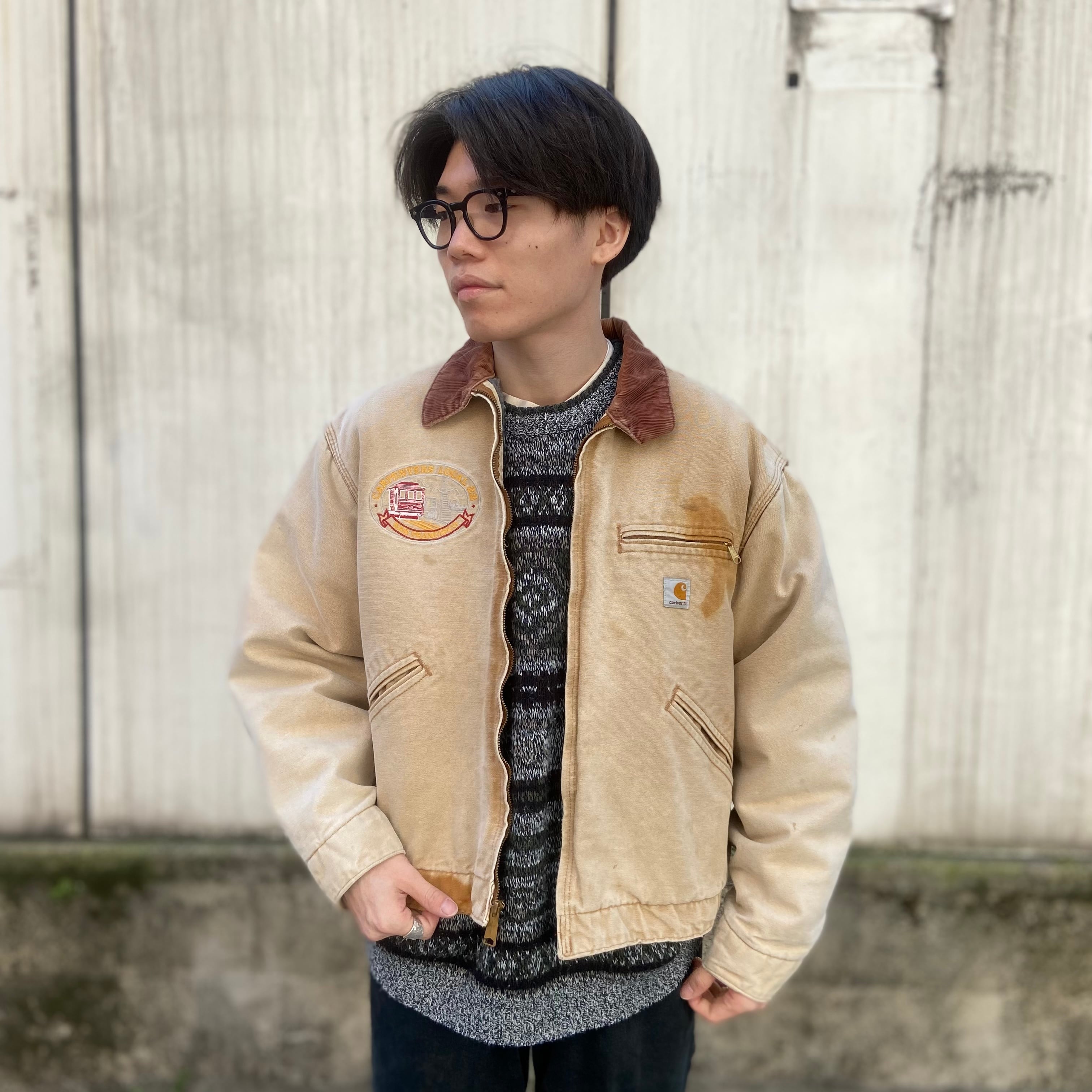 希少サイズ カーハート デトロイト ジャケット ジョニーデップ carhartt-