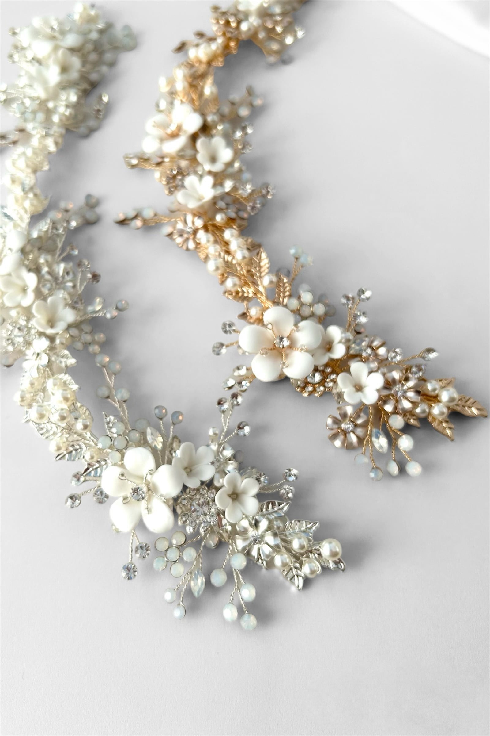 小枝アクセサリー silver/gold ~ブライダルヘッドドレス~ ≪HV 小枝アクセサリー silver/gold ~ブライダルヘッドドレス~ ≪HV