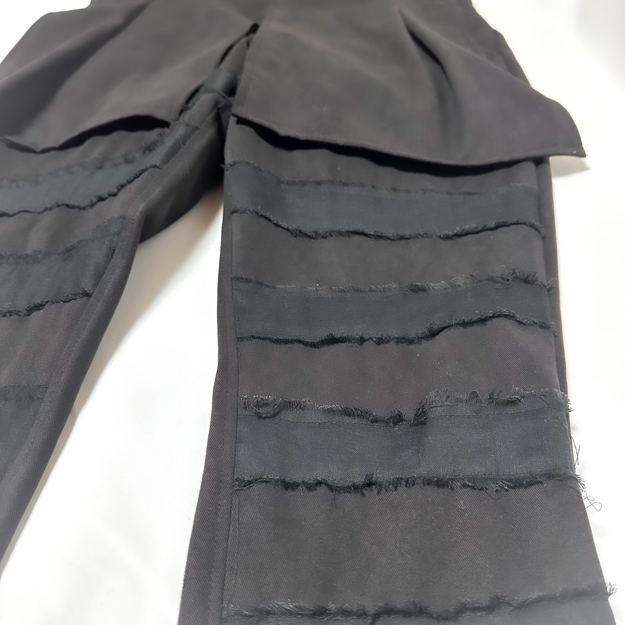 UNFINISHED スカートクラストパンツ24058