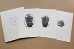 戸次祥子「分室」レインゲージ (木口木版/3枚組) BEKKI Shoko/woodcut print thumbnail 3