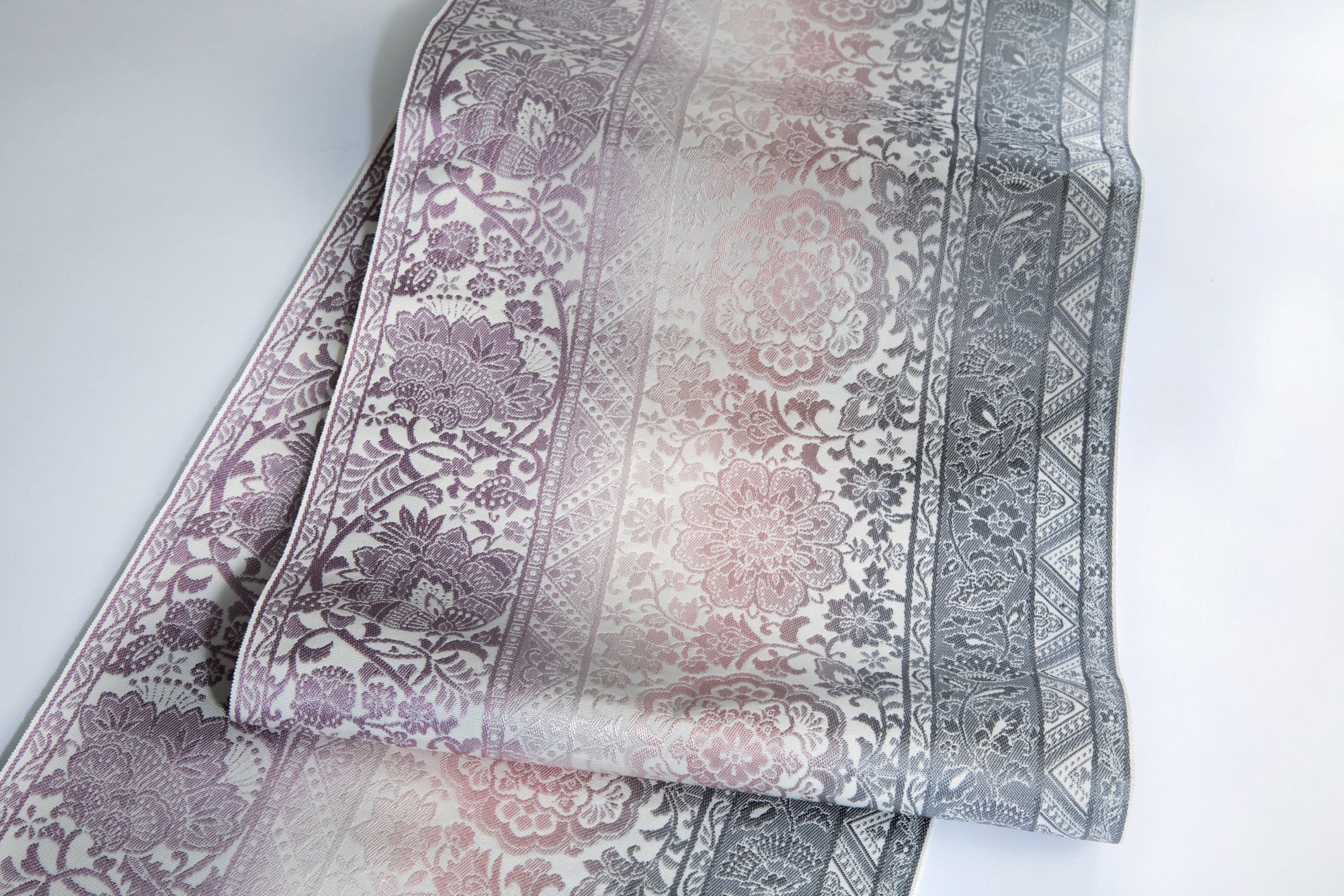 ペルシャ縞全通手織袋帯 - はかた匠工芸 - | 博多織工業組合