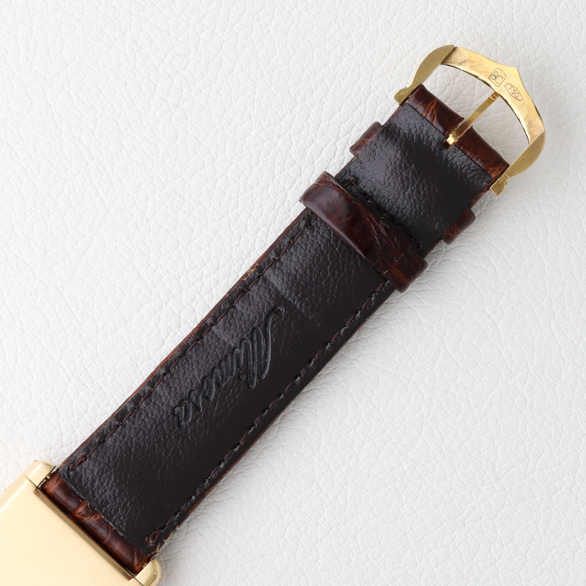 カルティエ タンクルイ 初期ロット LM PARIS文字盤 手巻き ref