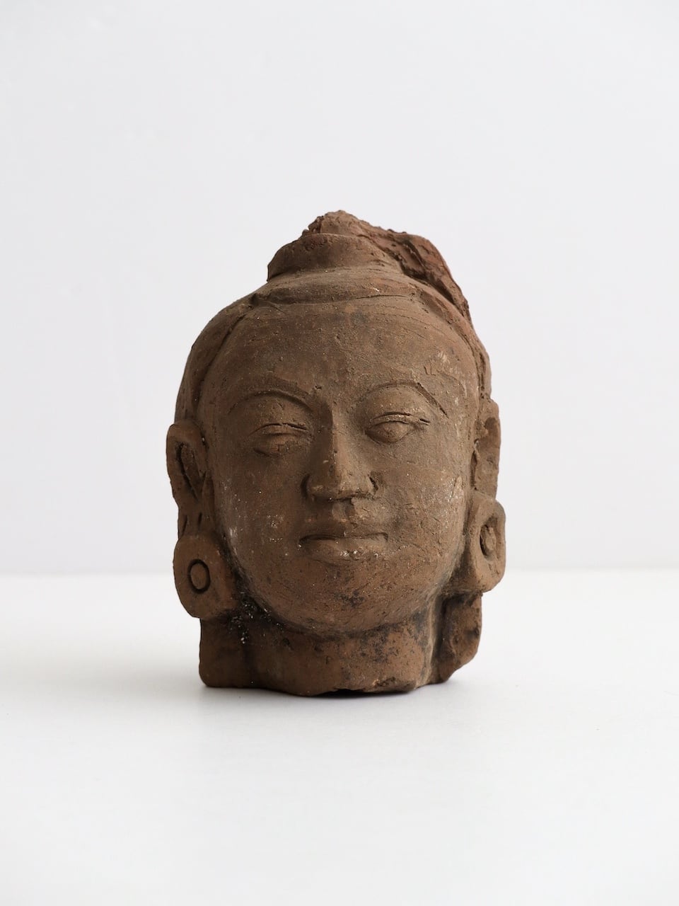 テラコッタの首像|Terracotta Decorative Bust