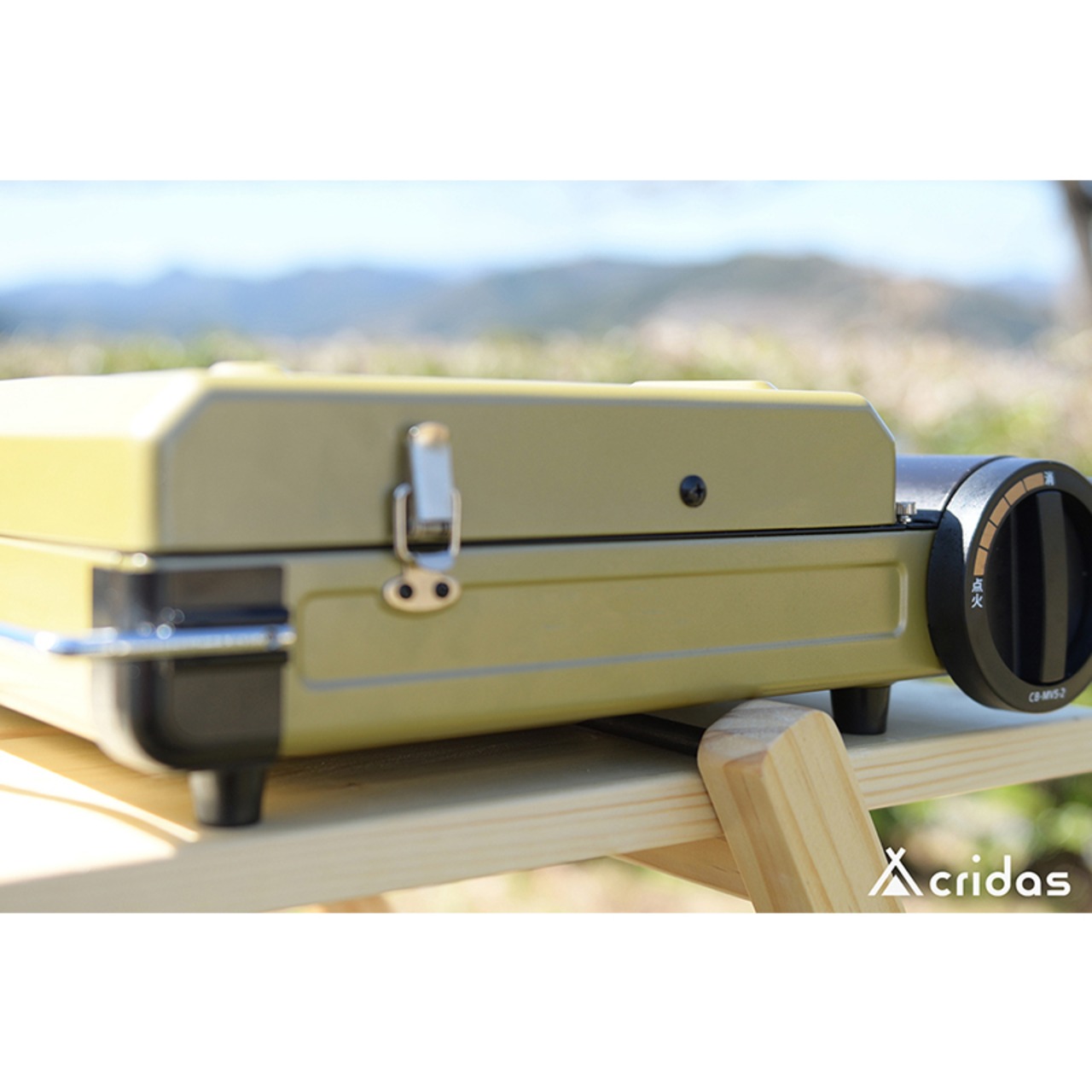 Cridas(クリダス) Wood Rack S ＆ Top Set アウトドア用 ウッドラックS