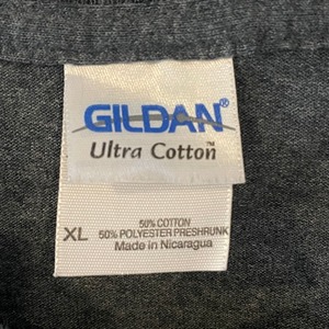 【GILDAN】企業系 ビッグサイズ XL Tシャツ ワンポイントロゴ ギルダン US古着 アメリカ古着