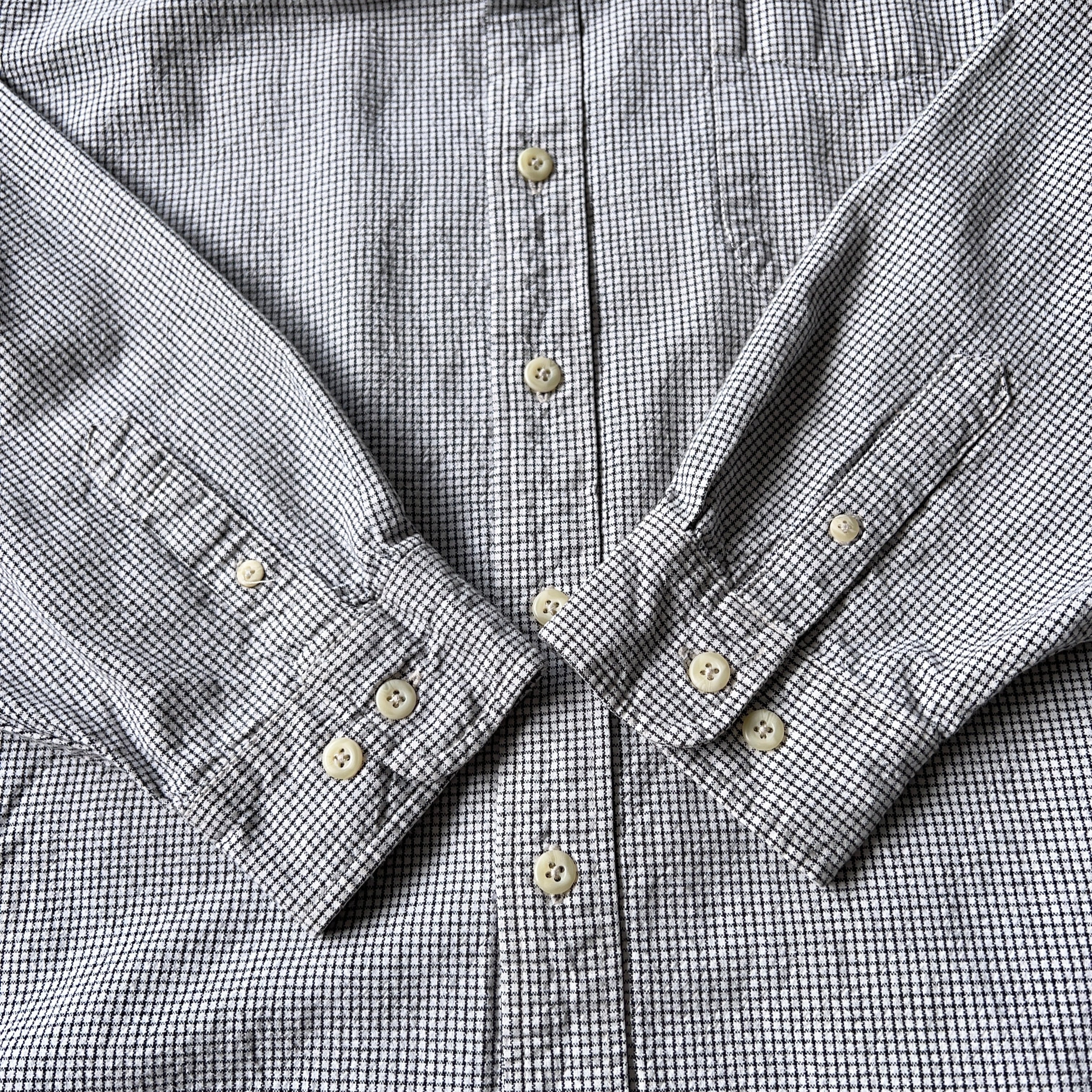 90's “Eddie Bauer” Heavy Cotton CHECK L/S SHIRT SIZE XL 90's “Eddie Bauer” Heavy Cotton CHECK L/S SHIRT SIZE XL