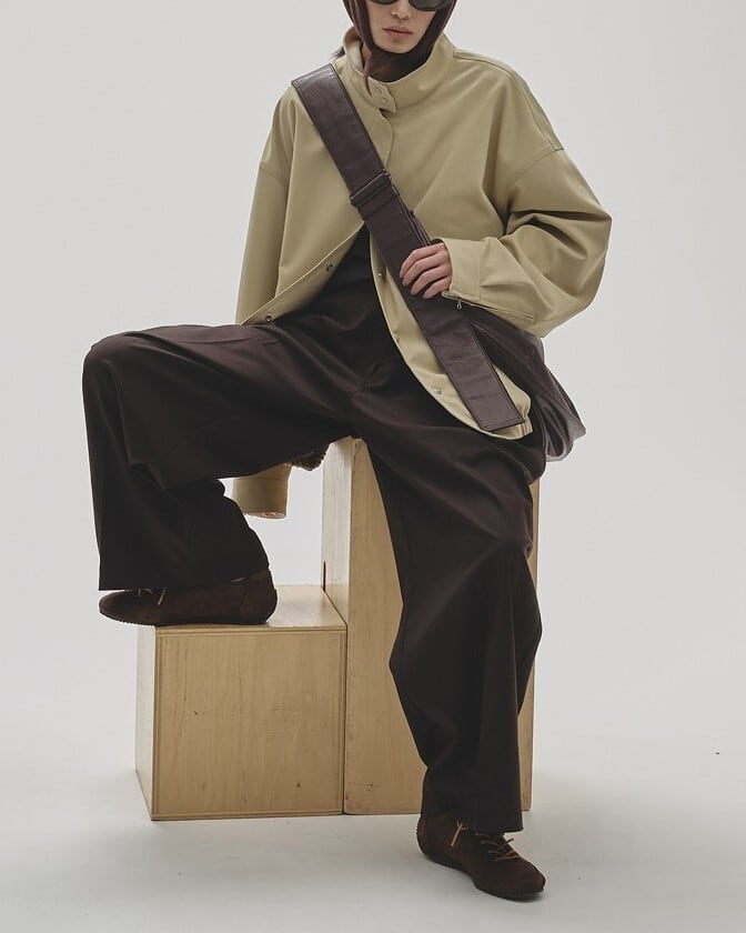 Standcollar Warm Blouzon トゥデイフル　36 TODAYFUL(トゥデイフル) Standcollar Warm Blouzon | サウスオレンジ